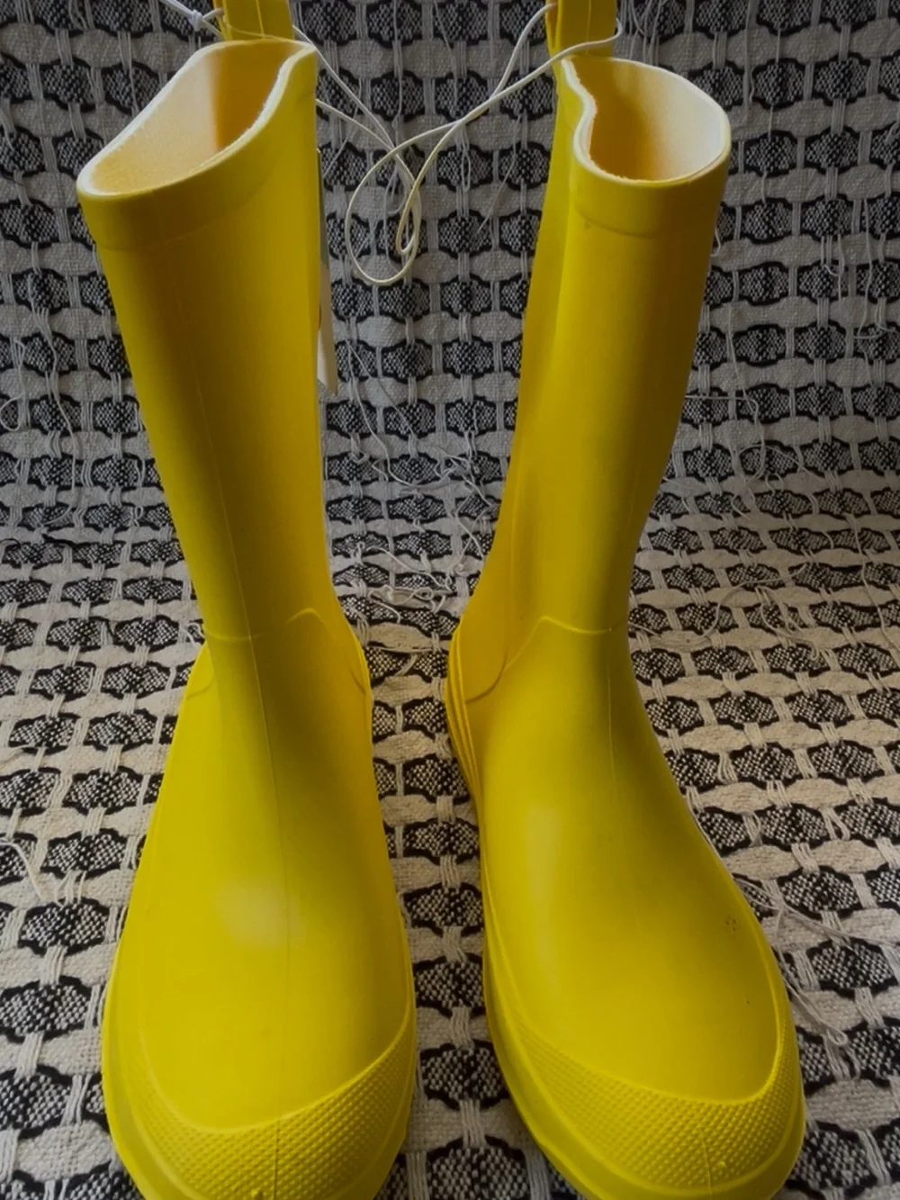 Cat & Jack Bright Yellow Kids Rain Boots